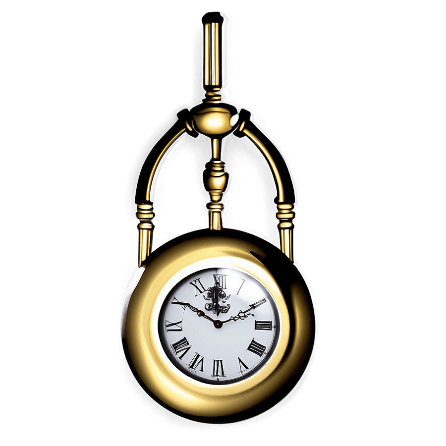 Skeleton Pocket Watch PNG rgm