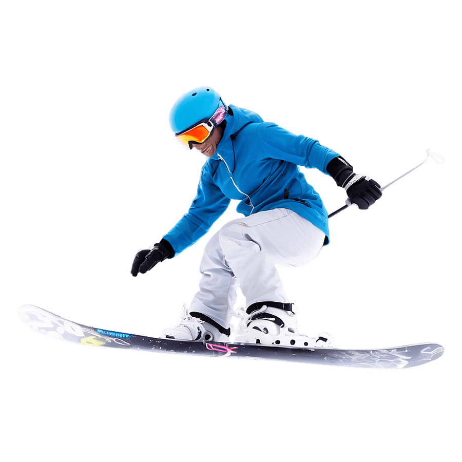 Utah Ski Snowboard Action PNG 06292024
