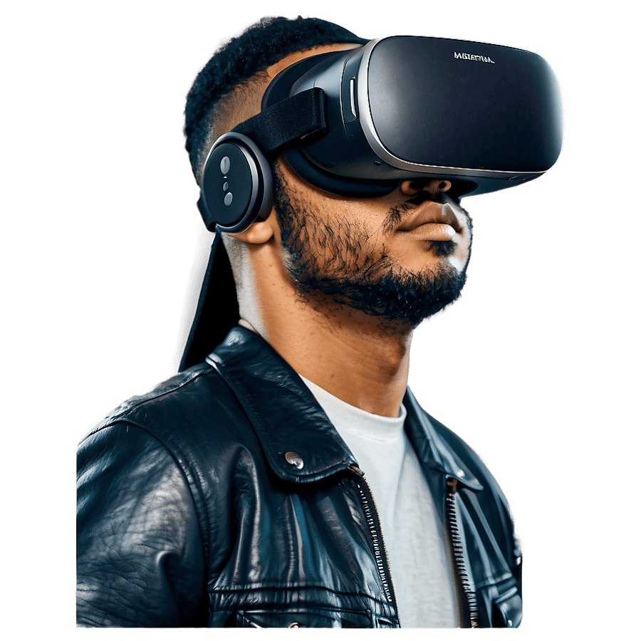 High-Performance Virtual Reality Headset PNG vlf27