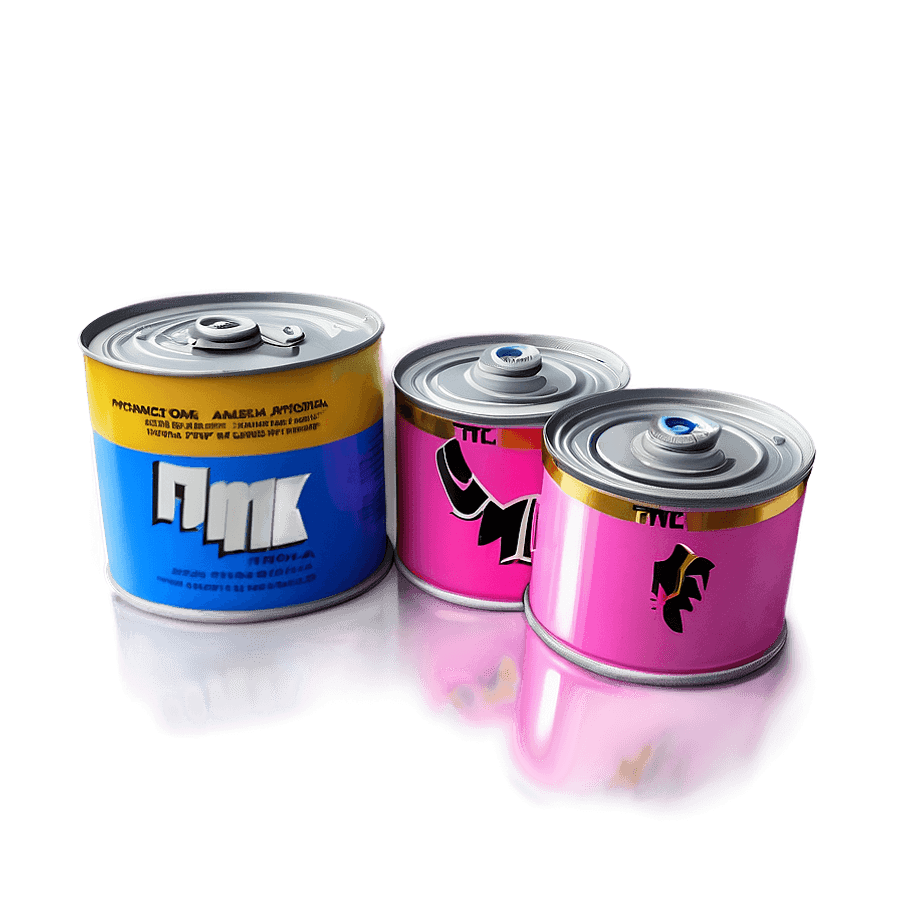 Pink Spray Paint Can PNG mlh7