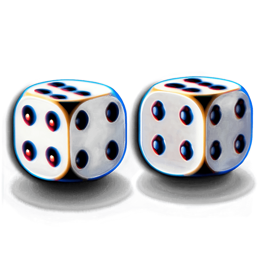 Casino Dice Pair PNG hrp