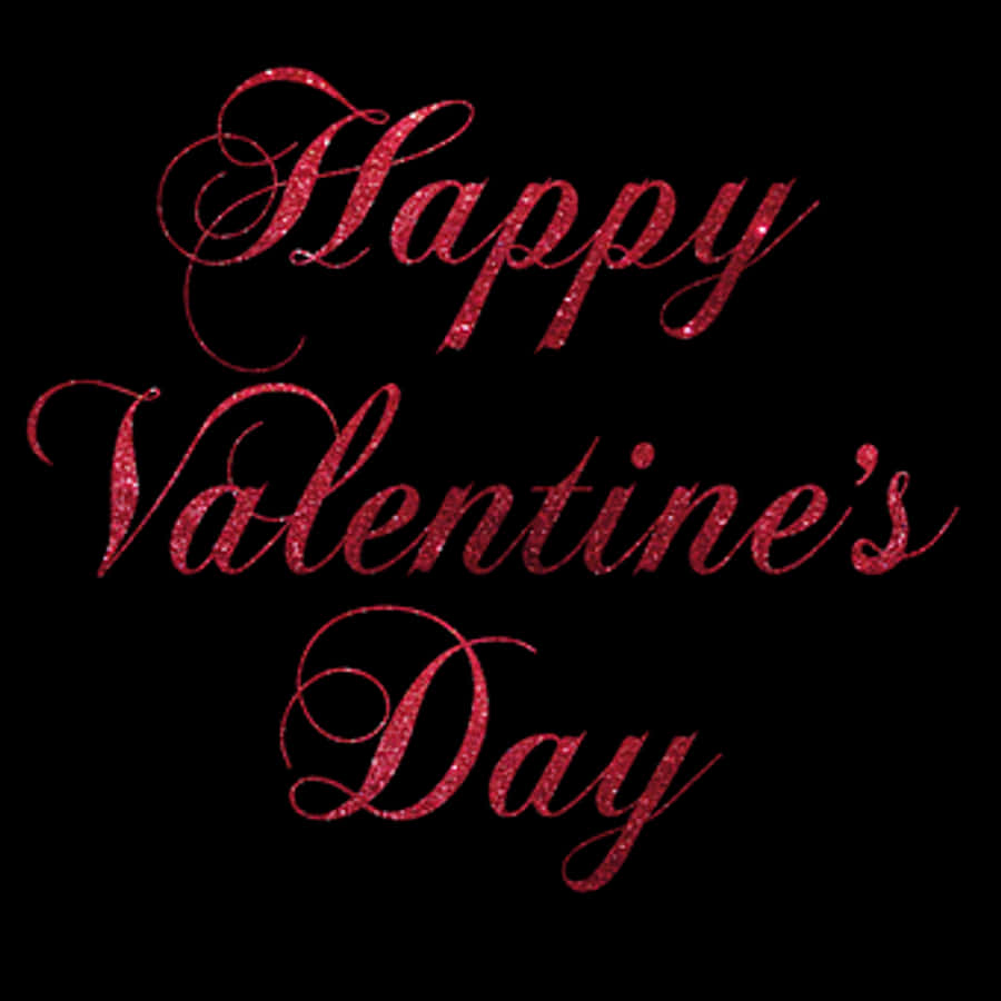 Sparkling Valentines Day Greeting