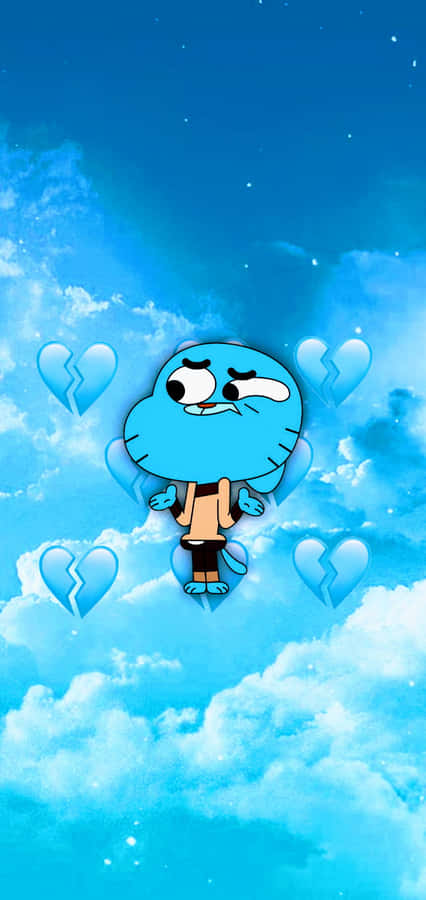Diegroßartige Welt von Gumball Wallpaper mit den Maßen 737 x 1557.