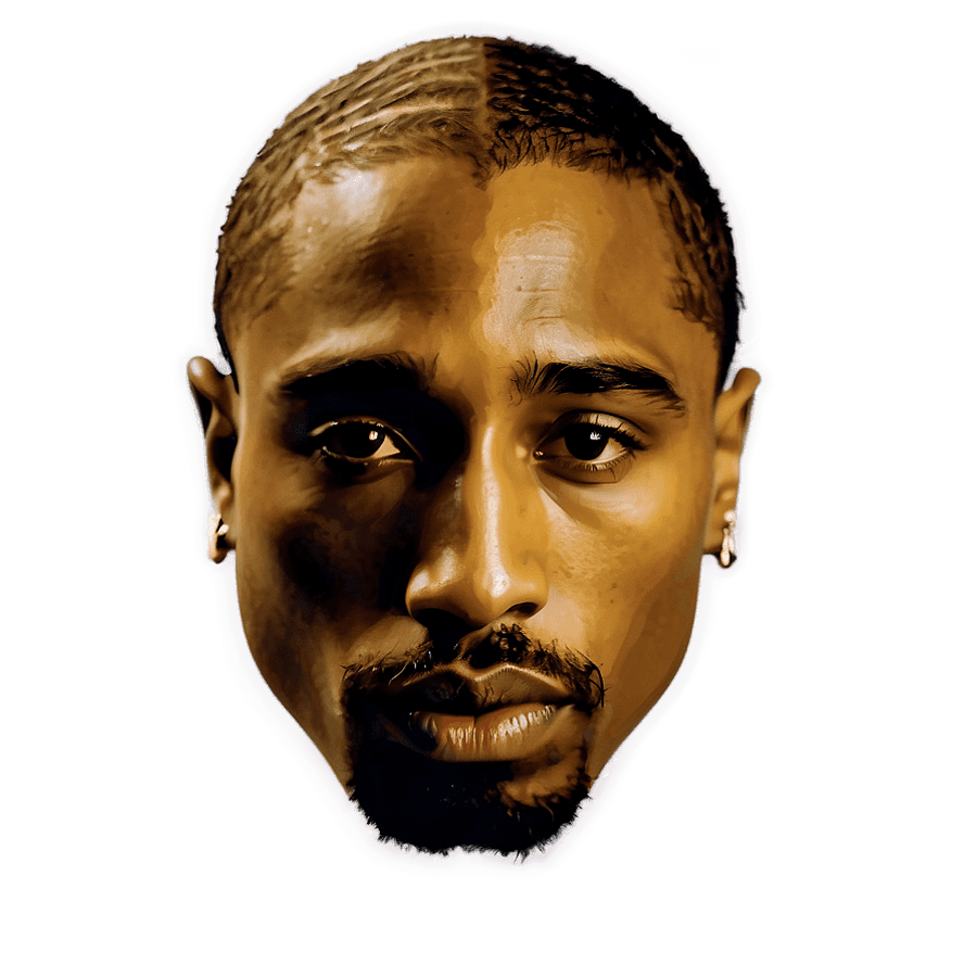 Tupac West Coast Rap PNG nsw