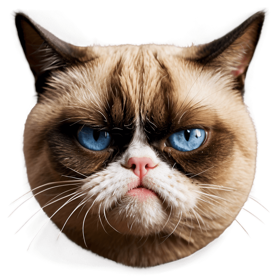 Grumpy Cat Emoji PNG 35