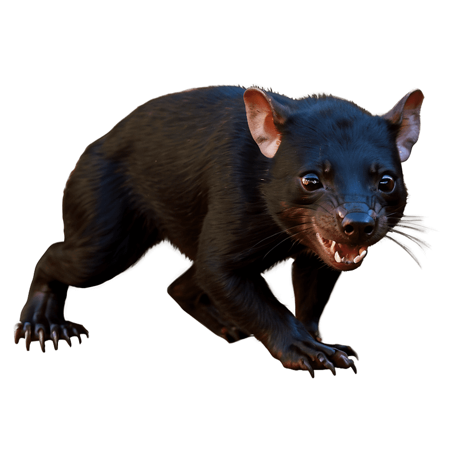 Tasmanian Devil in Action PNG 81