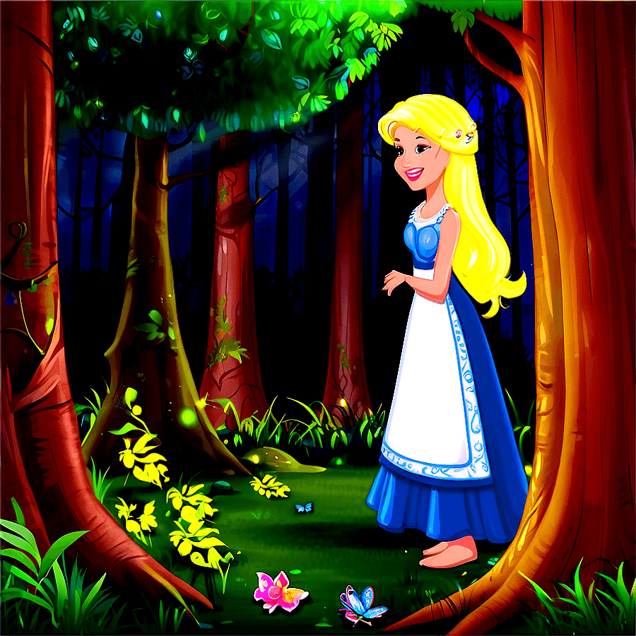 Enchanted Forest Folktale PNG mlb81