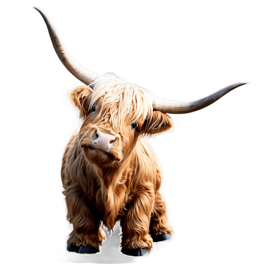 Highland Cow with Kilt PNG yot46