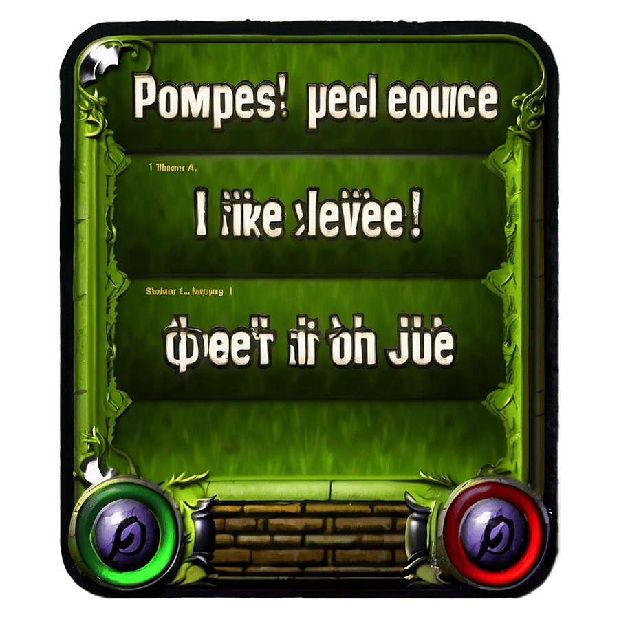 RPG Dialogue Box PNG 67