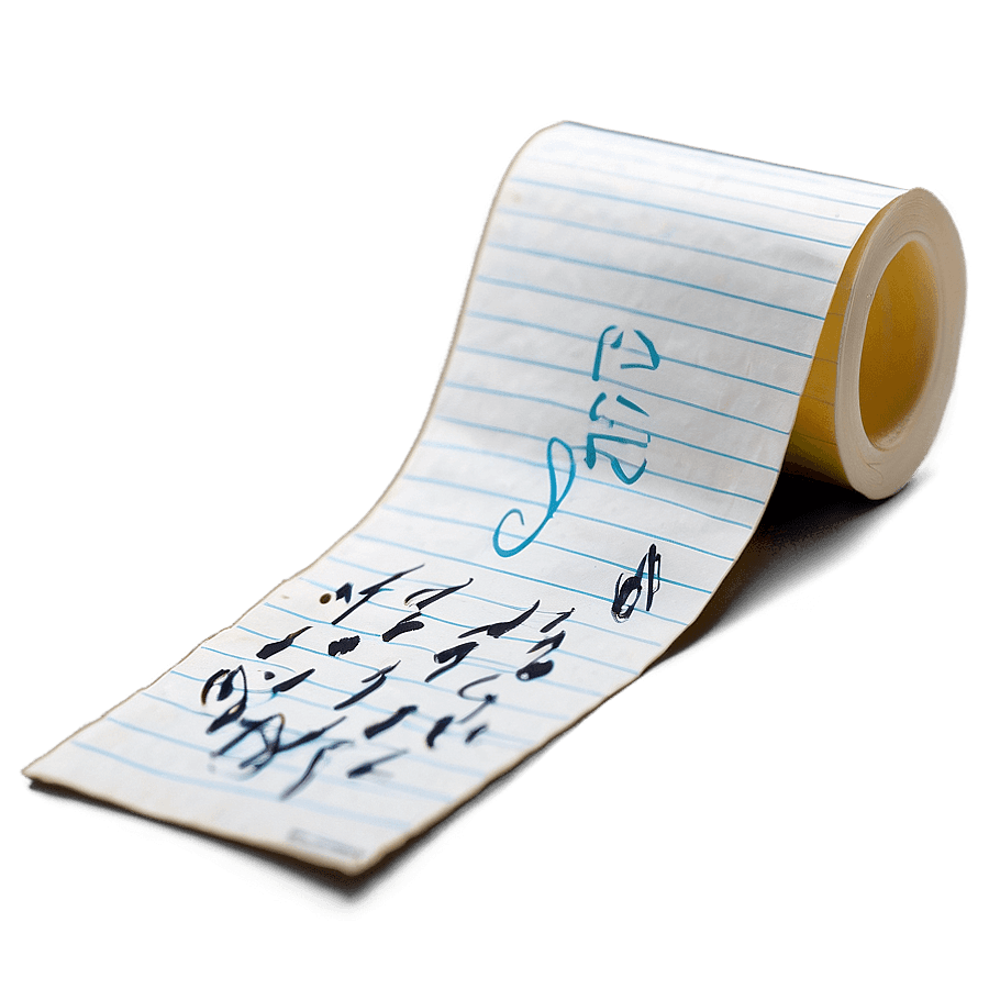 Lined Paper for Calligraphy PNG btq73