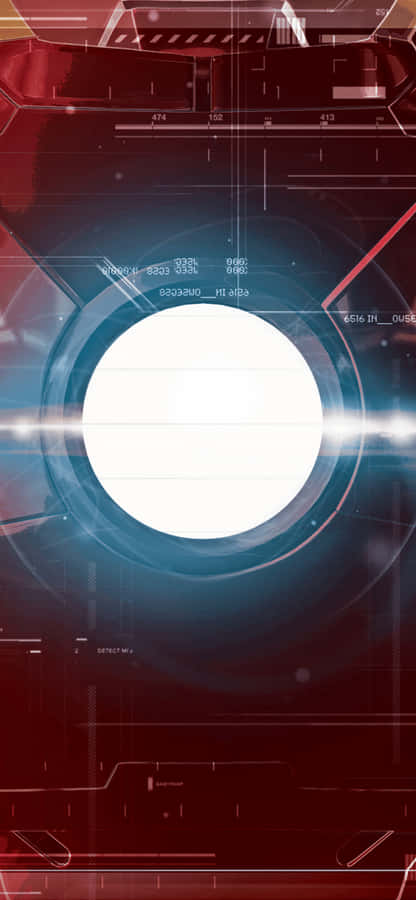 iPhoneXS Max Marvel Arc Reactor Hintergrund.