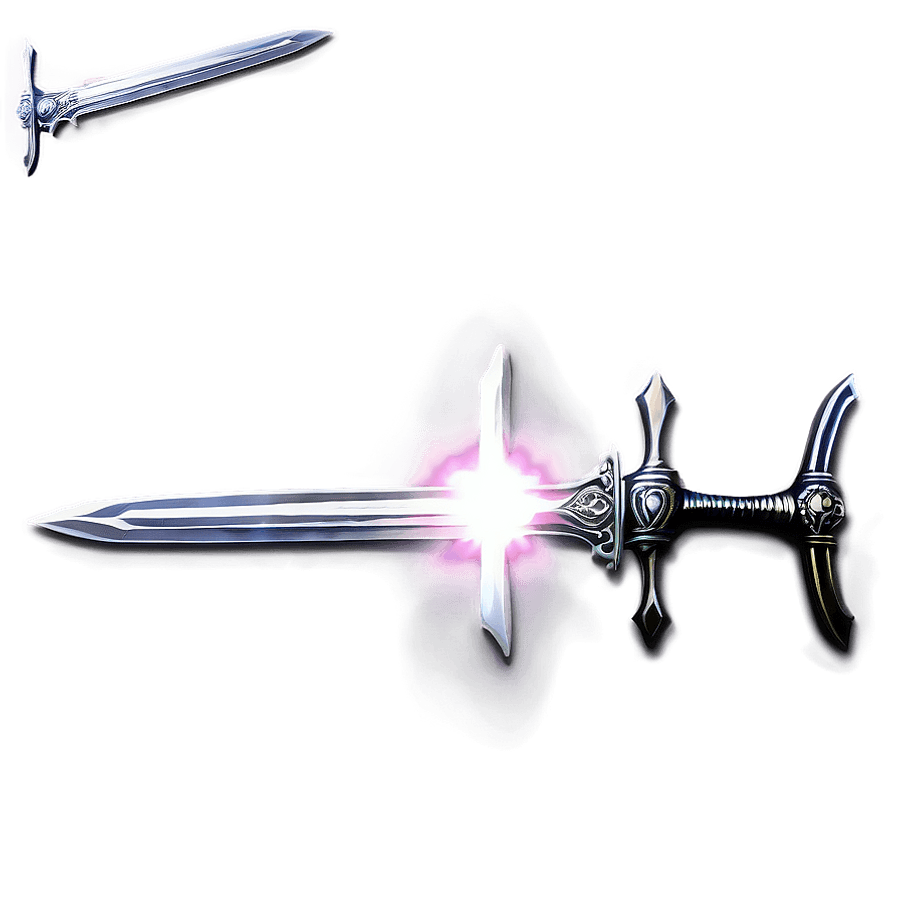 Battle-Ready Claymore Sword PNG   88