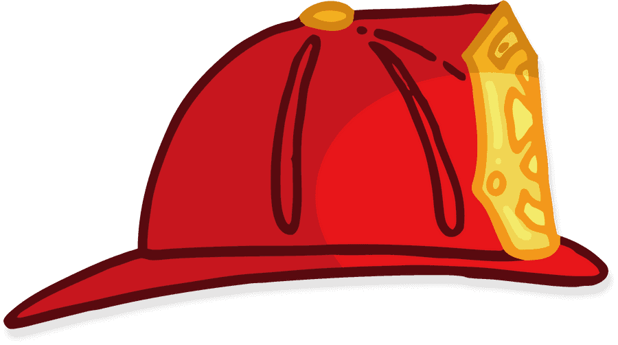 Firefighter Firefighting Icon - Casco De Bomberos Vectorizado, HD Png Download