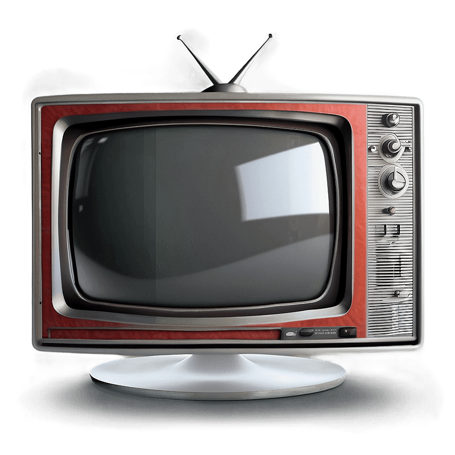Retro Television Screen PNG mun62