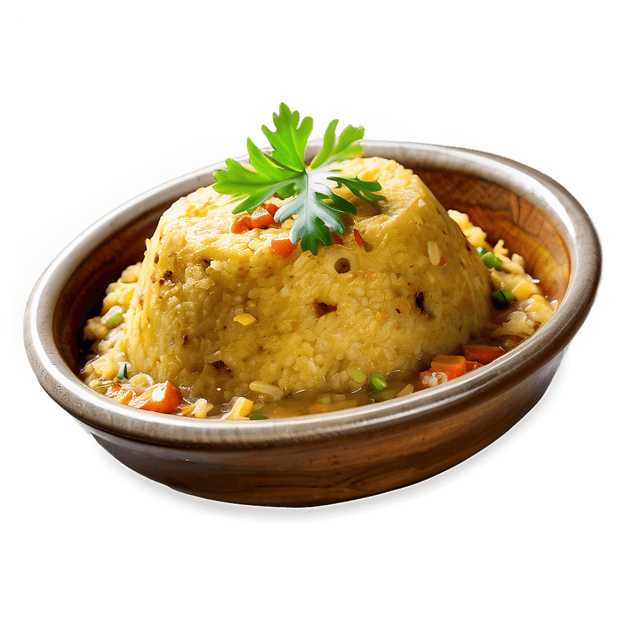 Puerto Rican Mofongo Dish PNG njw