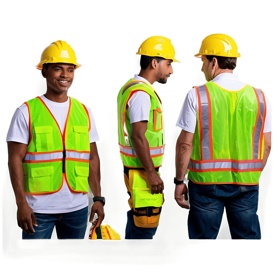Heavy Duty Safety Vest PNG 58