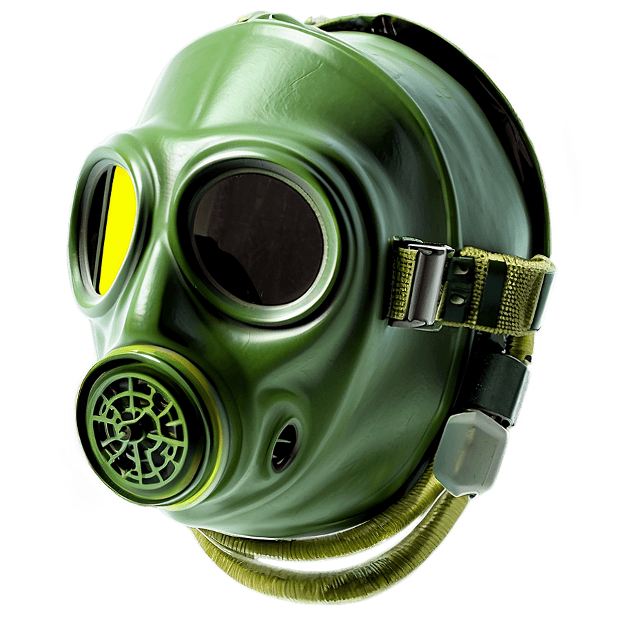 Military Gas Mask PNG ewe64