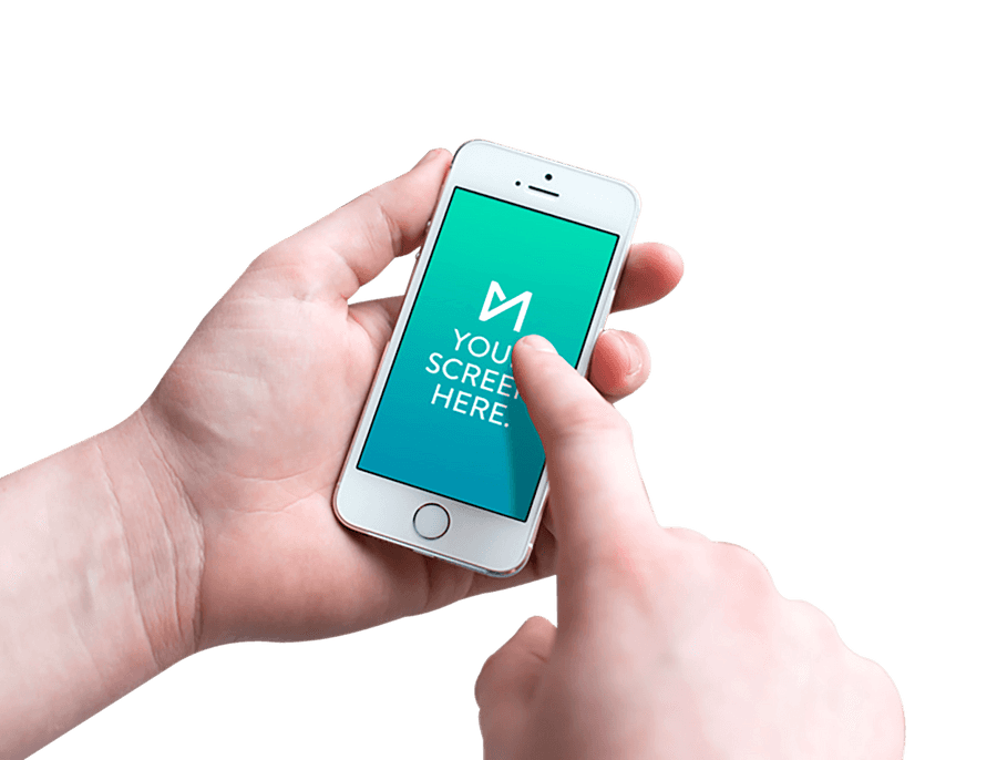 Smartphone Mockupin Hand