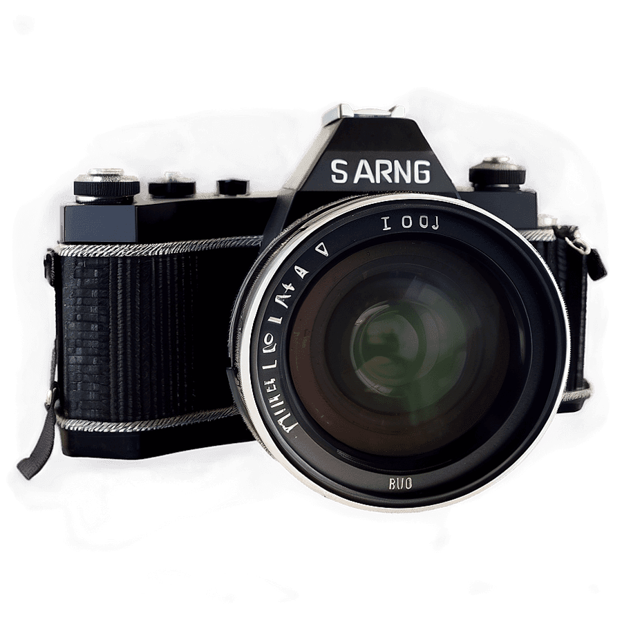 Black Film Camera PNG pbk99