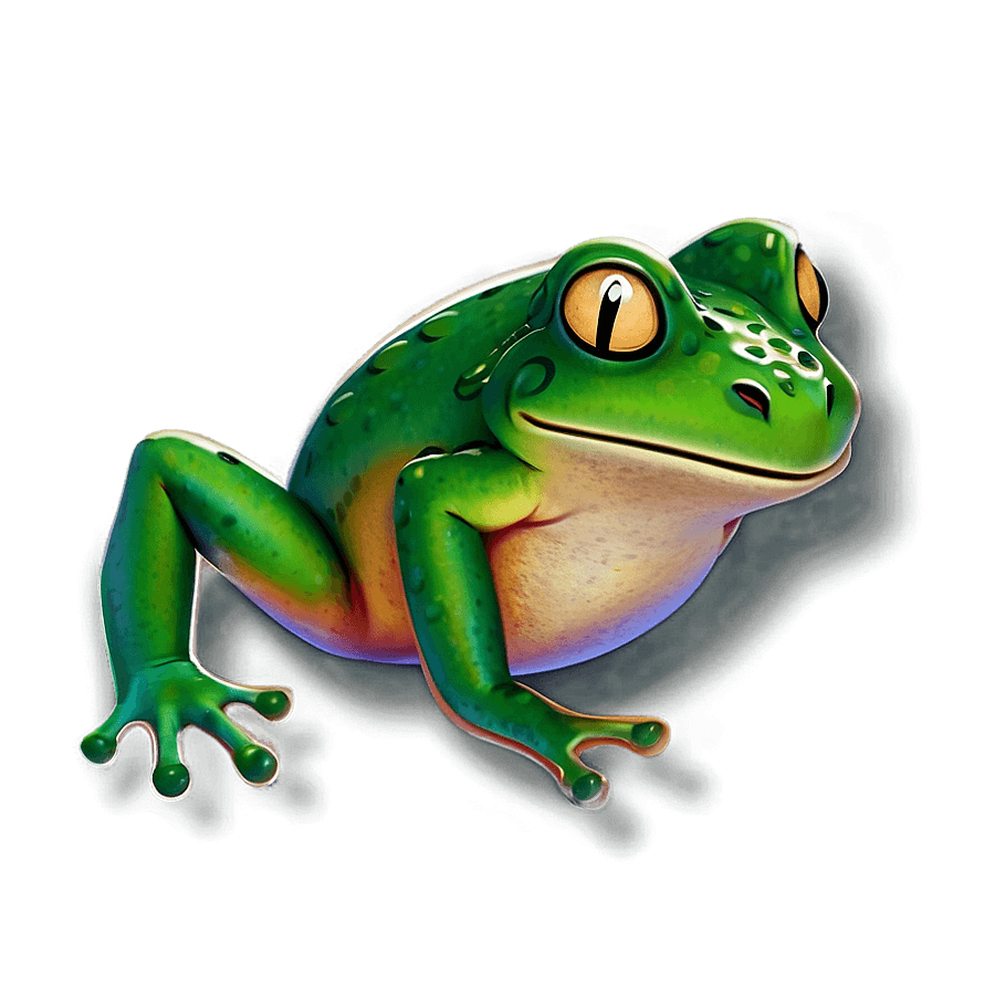 Peaceful Frog Image PNG vut