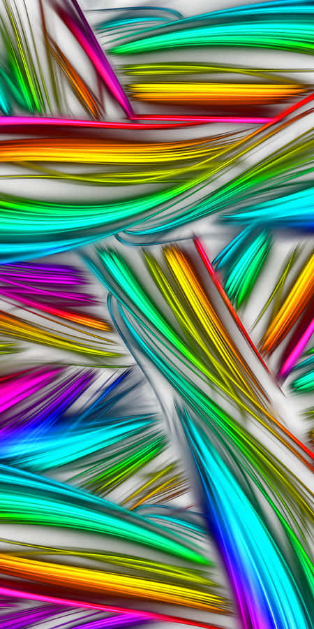Fluxo Abstrato Vibrante