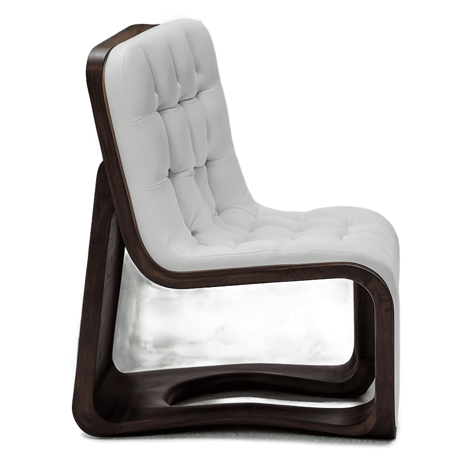 Contemporary Minimalist Chair PNG 7