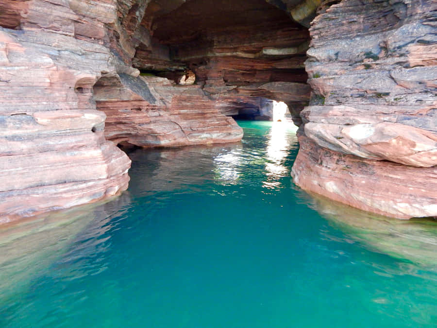 Ruhige Wasserhöhle Formation