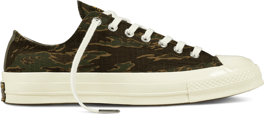 Camo Sneaker Profile View