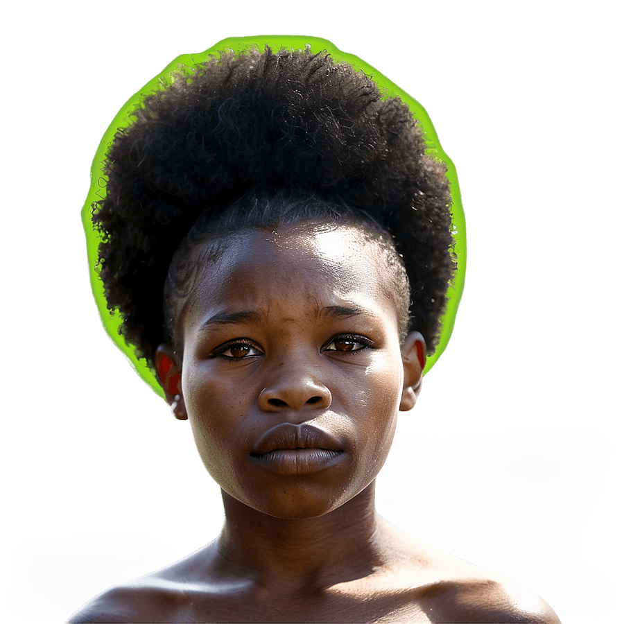 Afro Earth Mother PNG wva