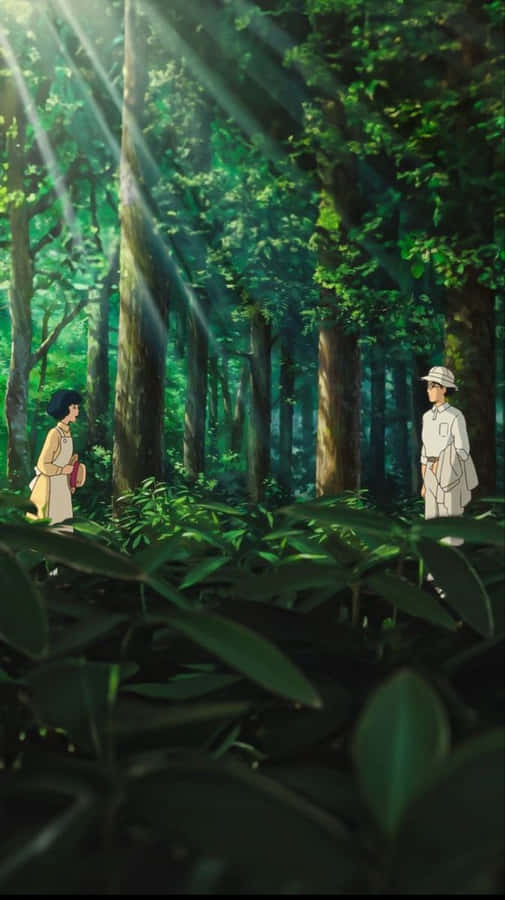 Encontro na Floresta Ghibli