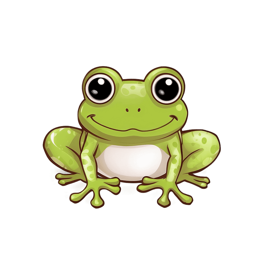 Heartwarming Frog Graphic PNG yhi95