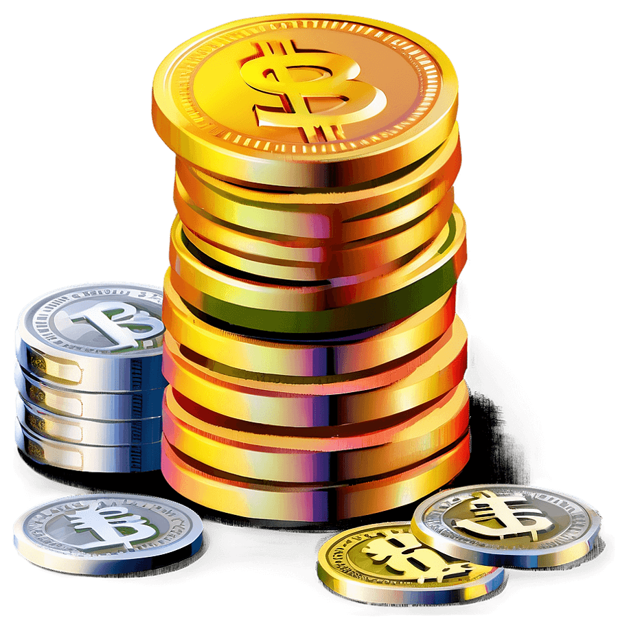 Currency Pile PNG kqg