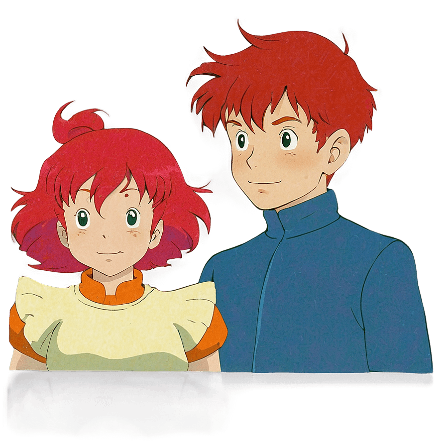 Ponyo Anime Movie PNG byp70