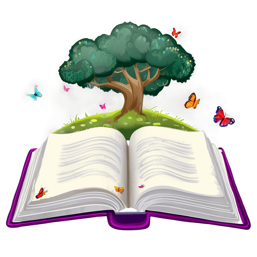 Open Page Book Clipart PNG 48