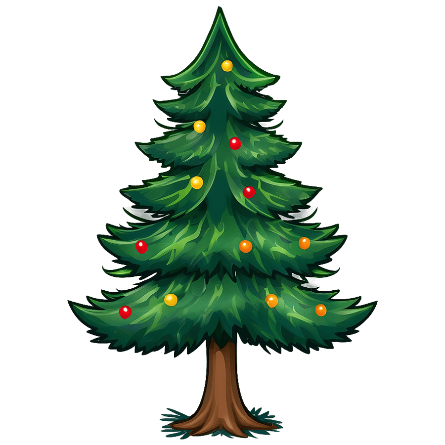 Evergreen Tree Pattern PNG 65