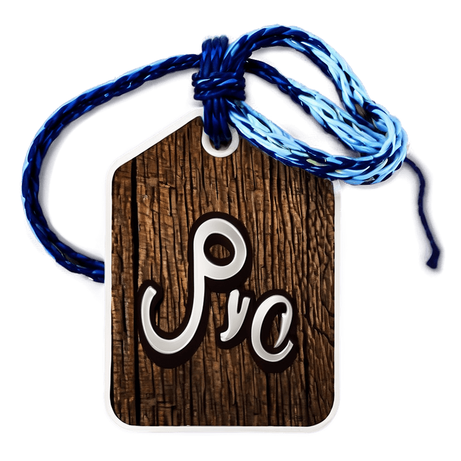 Rustic Name Tag PNG 91