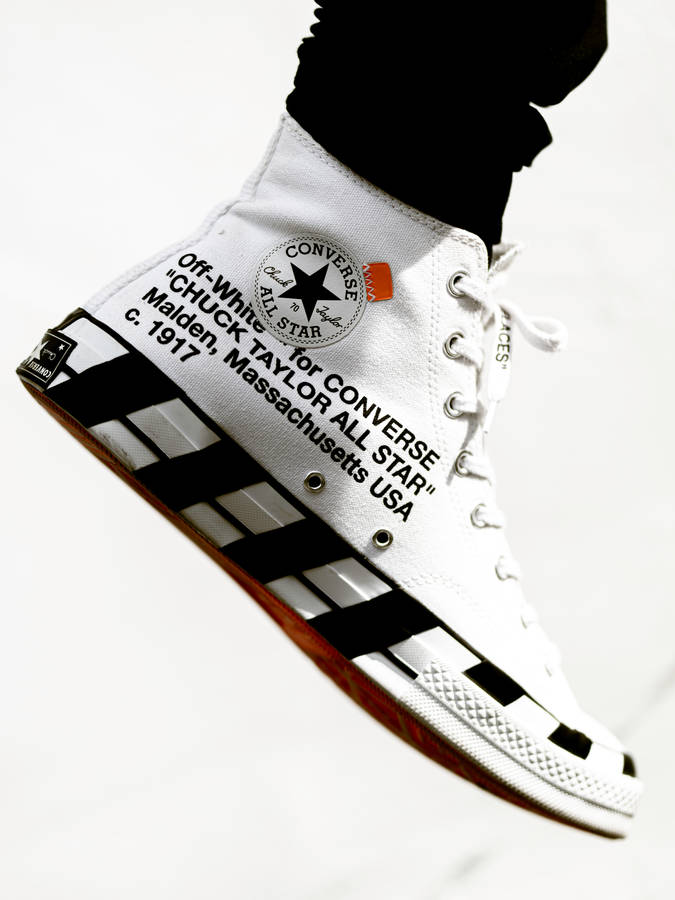 off white converse wallpaper