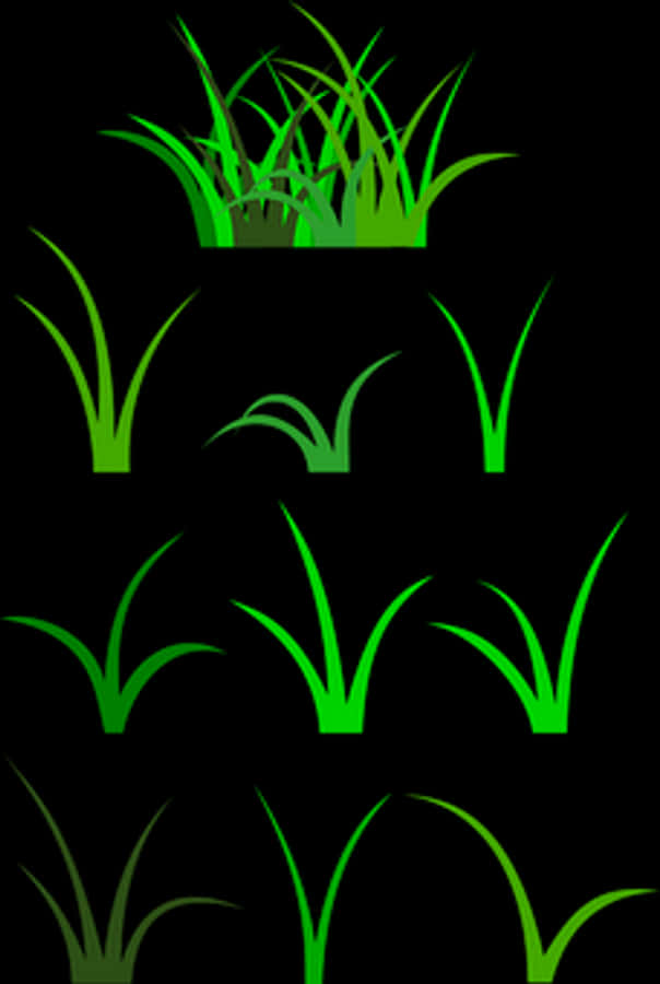 Green Grass Vector Illustration