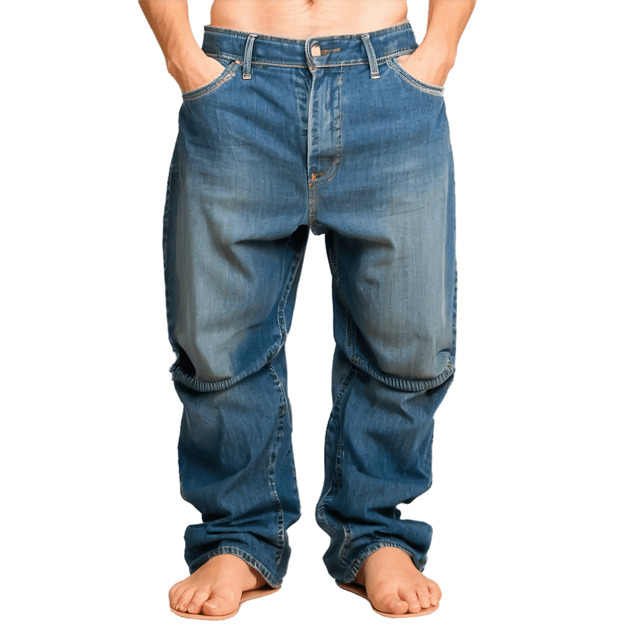 Baggy Jeans in Summer PNG vrg46