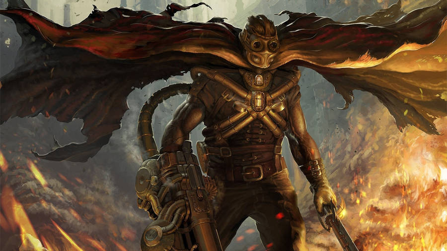 Fuld 4k Steampunk Man