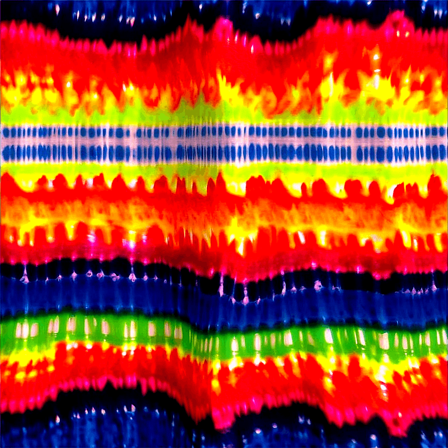 Tie Dye Waveform PNG 06112024