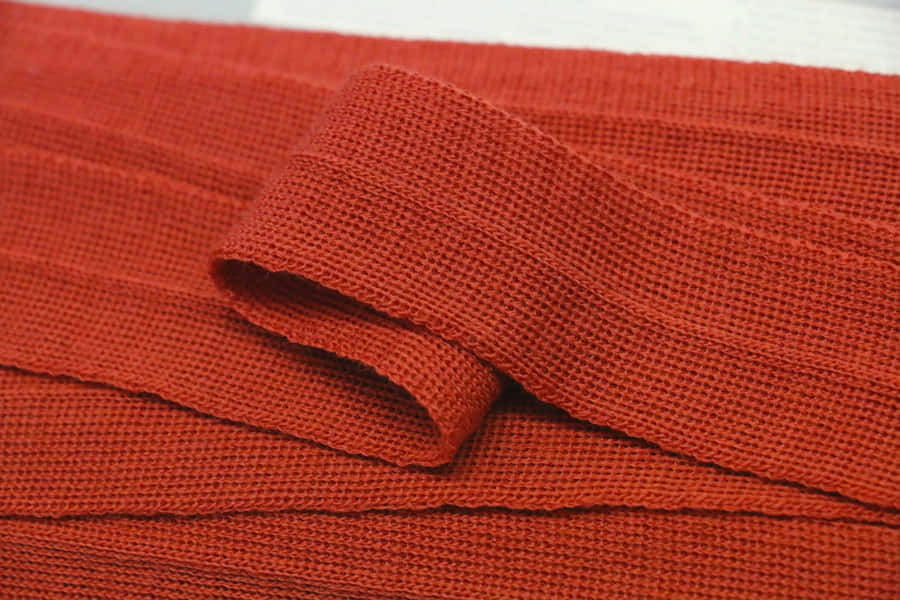 Brændt orange baggrund vevd stof