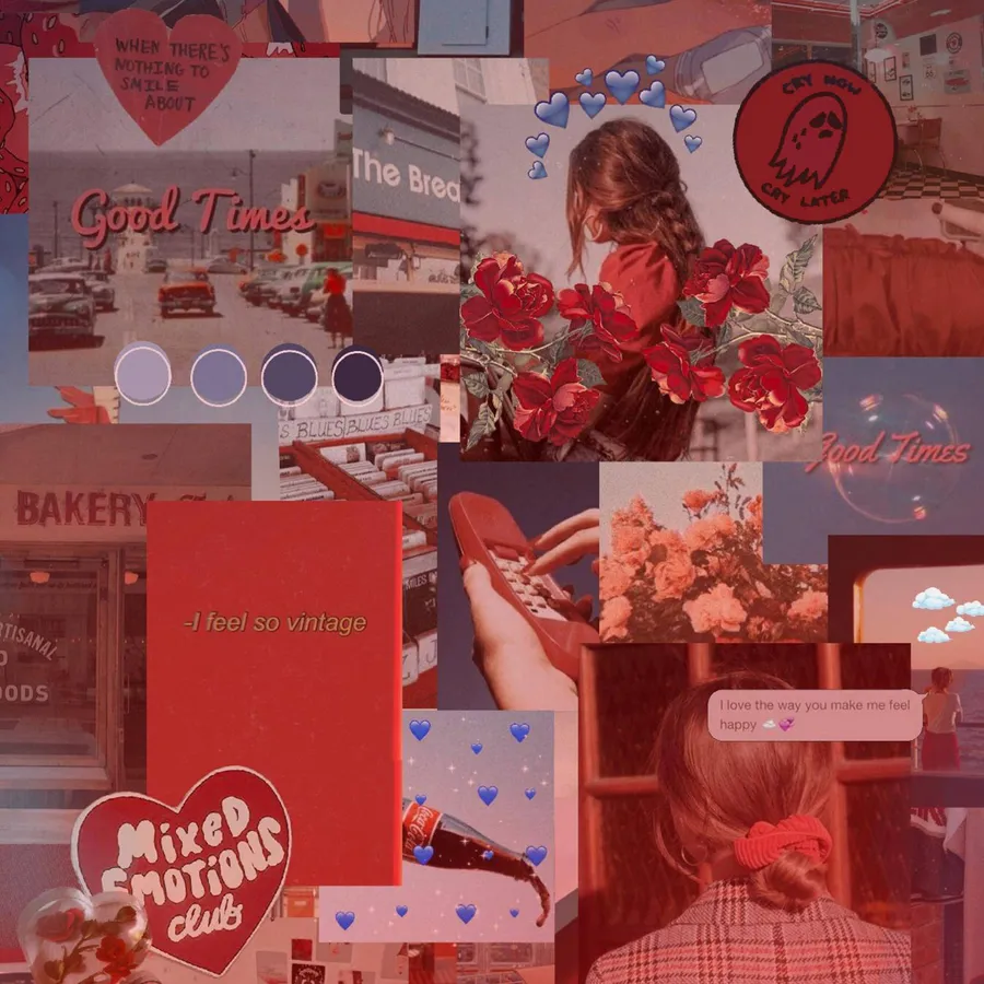 Red Collage