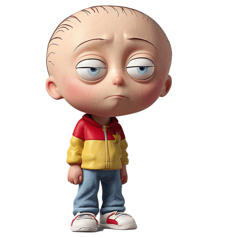 Stewie Griffin Full Body PNG eiy43