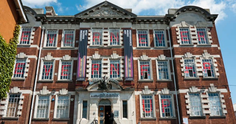 Fachada do Centro de Artes Exeter Phoenix
