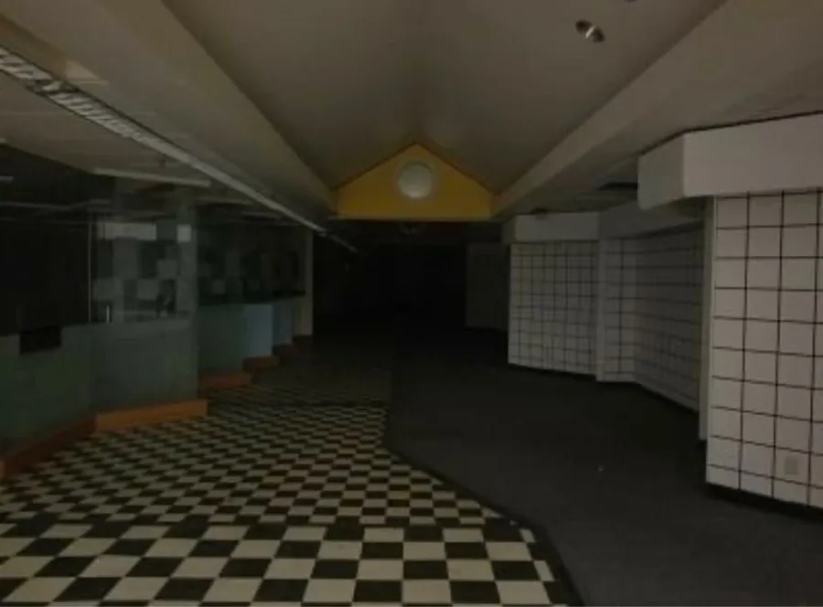 Weirdcore Dark Ticket Booth wallpaper