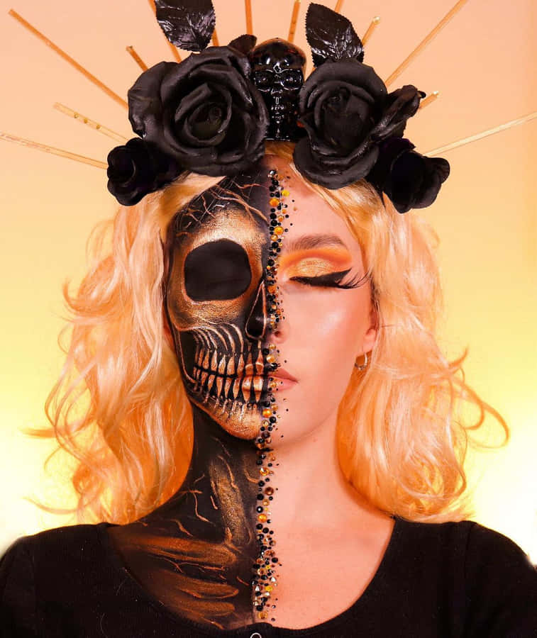 Blivkreativ denne Halloween med kreative og fantasifulde makeup-look.