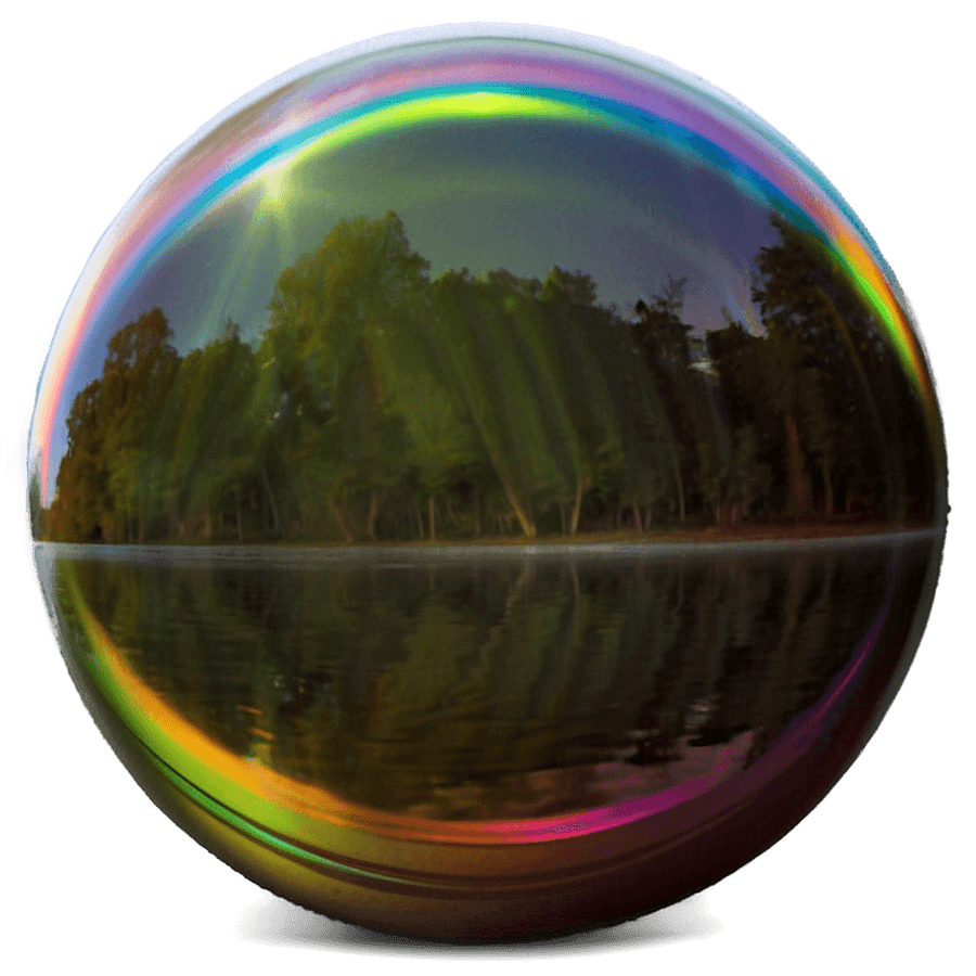 Crystal Ball with Rainbow PNG 31