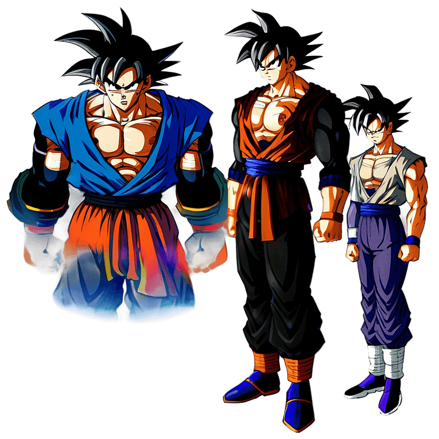 Goku Full Body Stand PNG 06292024