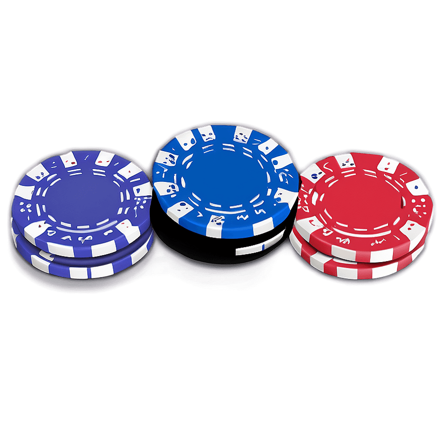 Poker Chips Border PNG ady